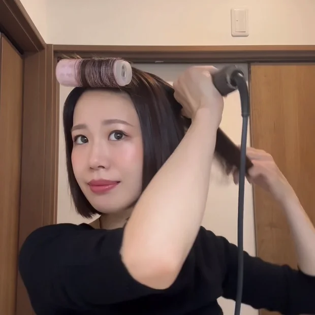 【スタイリング動画あり💇🏼‍♀️】ストレートアイロンでできる❣️大人の韓国風ボブスタイリング♪