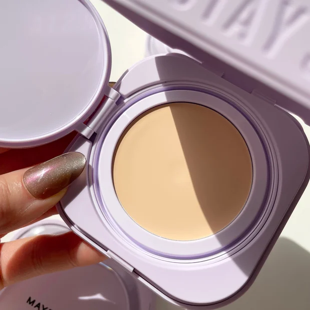 メイベリン 【SPステイ クリームパクト ファンデーション】とろけて肌と一体化♪