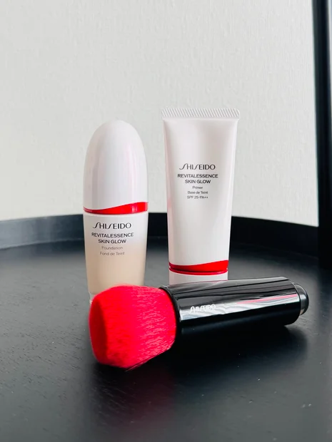 【ベスコス】時間が経っても美しいのは何故…？SHISEIDOの美容液ファンデ＆プライマーを本音レポ。オススメブラシの紹介も！