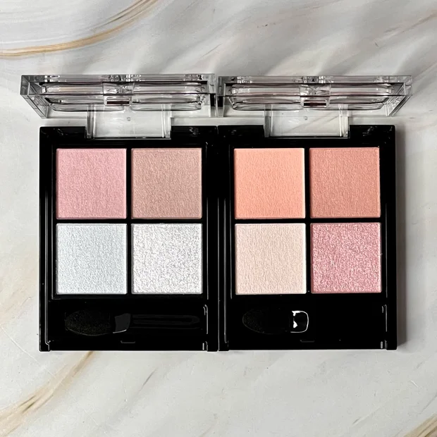 "淡雪パステル"が可愛すぎ！ケイト ポッピングシルエットシャドウ25年秋冬限定新色をガチレビュー♡