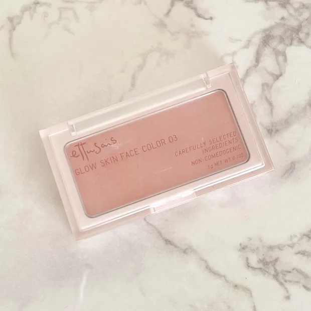 【エテュセ新色】イエベ春大優勝！じゅわっと生ツヤ感が可愛い03じんわり血色チーク