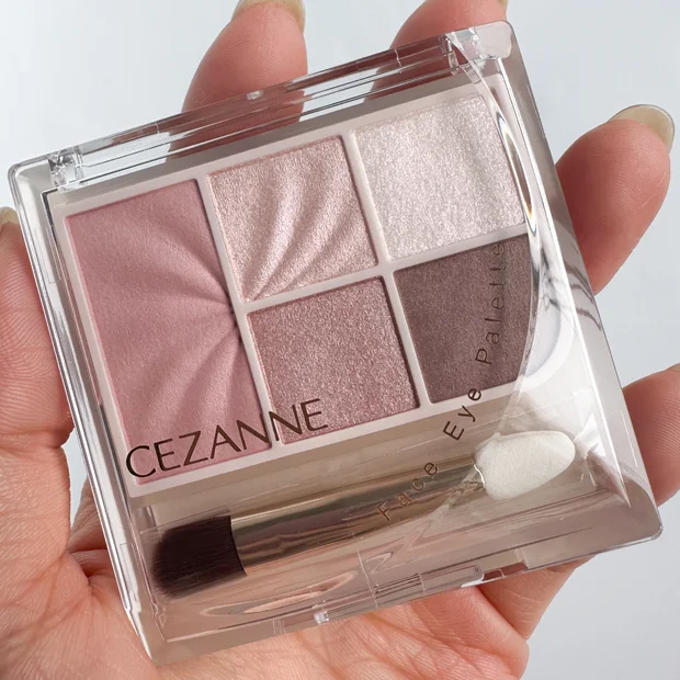 【神コスパすぎ！】CEZANNE「フェイスアイパレット02」で“ほぼ全顔メイク”完成！