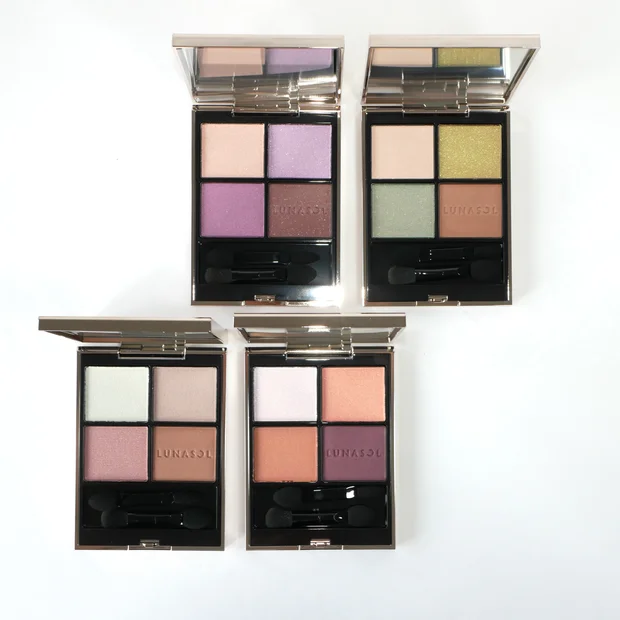 【ルナソルアイシャドウ】8/8アイカラーレーションNの新色&限定色が登場！全色レビュー&メイクでご紹介します