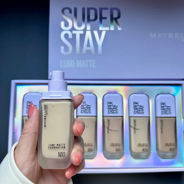 使うのは指だけ！全瞬間ビジュが良い！？2月10日全国発売のメイベリン SPステイ ルミマット リキッド ファンデーションを早速使ってみた