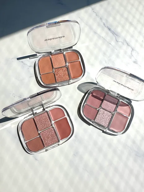 トレンドワントーンメイクに！【WAKEMAKE ソフトシアーマルチパレット】3色をレポ♡