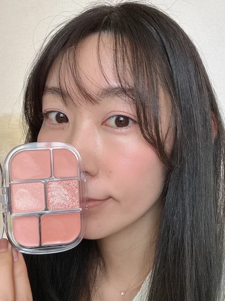 メイク初心者さん！ワントーンメイク【WAKEMAKE】のパレットでアイ、チーク、ハイライトも