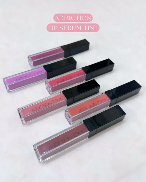 【パーソナルカラー診断士が解説】ADDICTION(アディクション)リップ セラム ティントのブルべ向けカラー全色レビュー