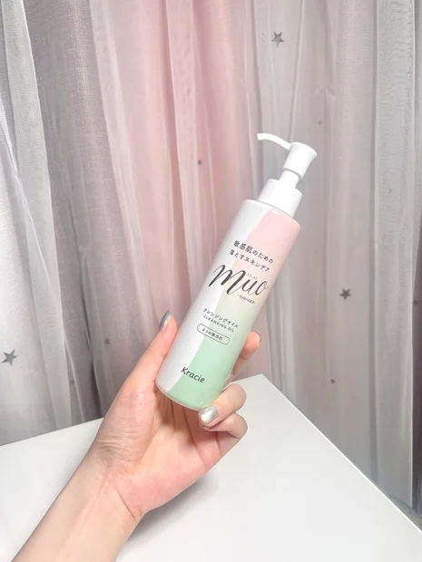 敏感肌だけど、しっかりメイクさん集合！無添加でするん落ちmuoのクレンジングオイル♡