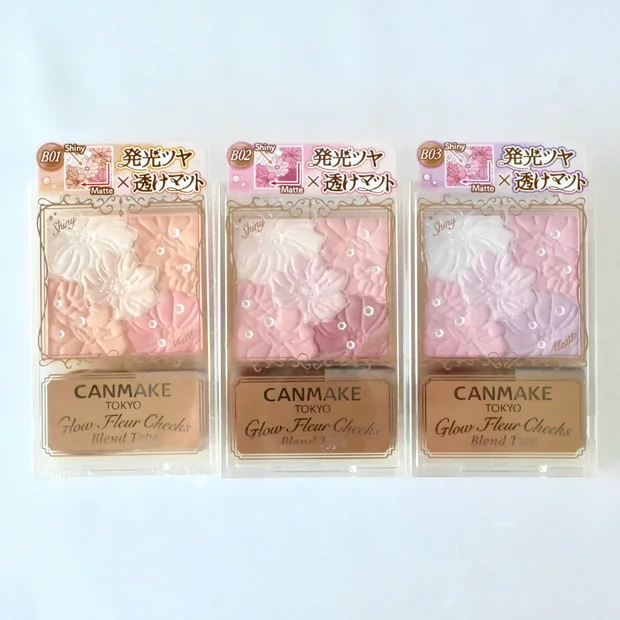 【ブルベにおすすめ】キャンメイクのチークに新色「ラベンダードリーム」が発売！既存色もまとめて全色レビュー