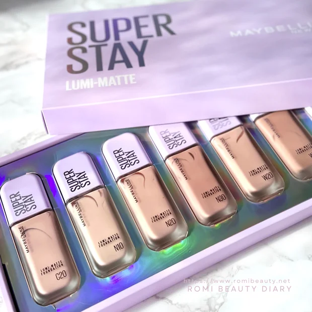 【メイベリン ニューヨーク】超薄膜でサラサラ肌とフィックス感つづく！SPステイ ルミマット リキッド ファンデーション