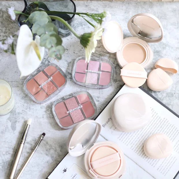 【韓国コスメ】ウェイクメイクの新作が登場♡マルチに使えるパレットとバームファンデをお試し！