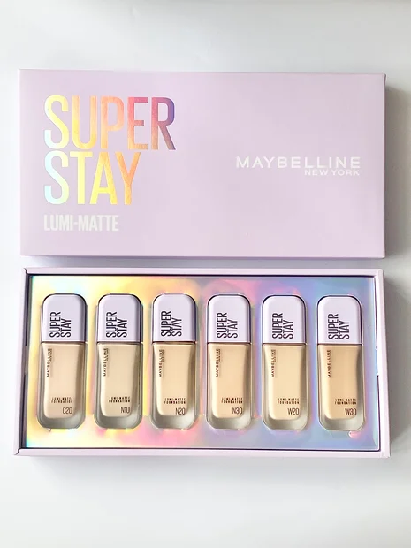 【2月10日新発売】超うす膜なのに、崩れにくいメイベリン新作ファンデ全6色レビュー！(SPステイ ルミマット リキッド ファンデーション)