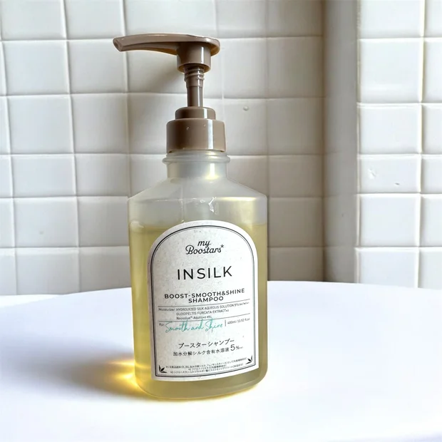 【マイブースターズ】インシルクブースターシャンプー　まるでサロン帰りの艶髪へ 
