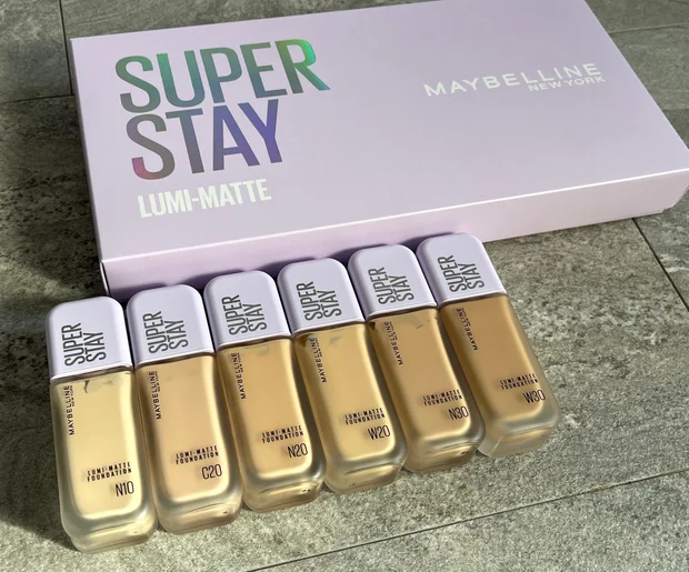 【全色スウォッチ付】2024年2月10日発売メイベリンSPステイルミマットリキッドファンデーションをご紹介♪