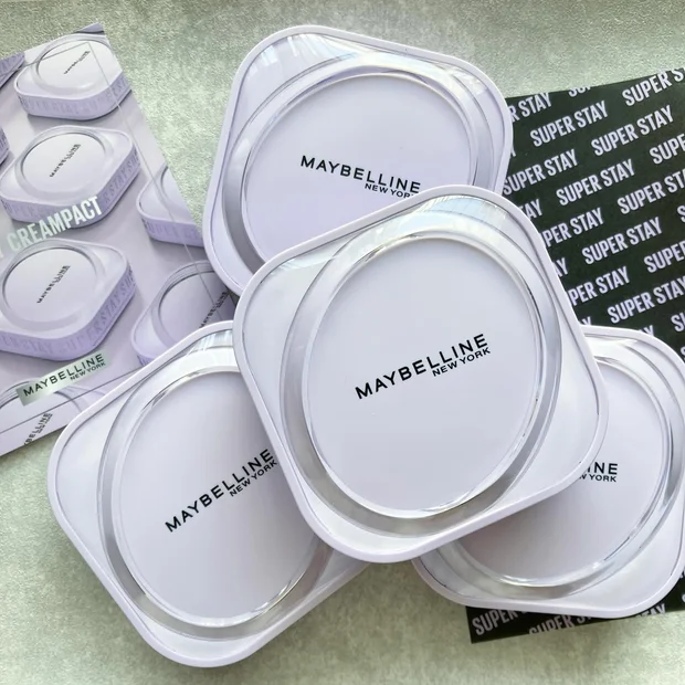 メイベリンから新発売！つけ心地の良いハイカバーなSPステイ クリームパクト ファンデーションをご紹介♪