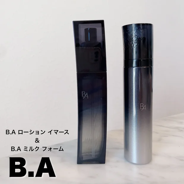 B.Aの名品スキンケアで、夏のお疲れ肌をケアしよう！【B.A ローション イマース】【B.A ミルク フォーム】