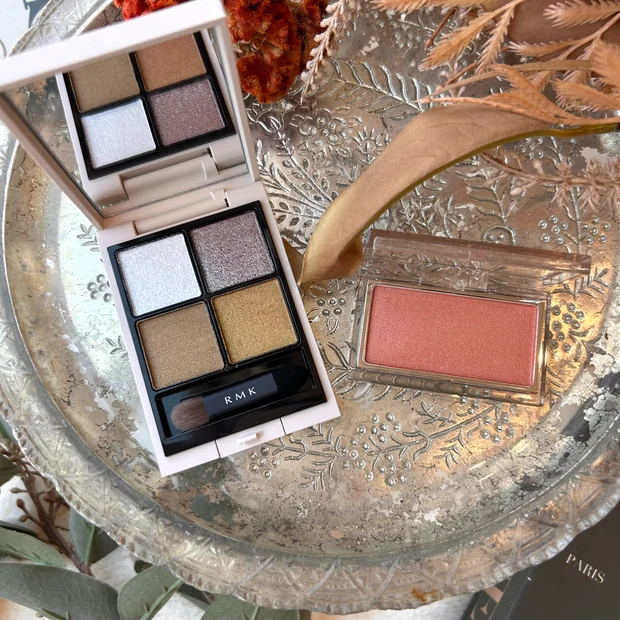 【RMK 2025 秋新作コスメ】
魅惑的なカラーと偏光パールが魅力的♡
イエベ肌が選ぶアイシャドウとチークをレビュー!!