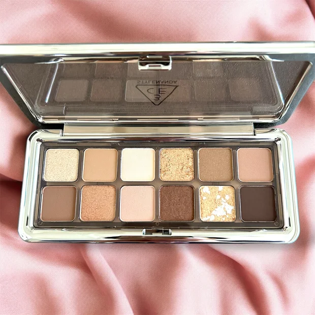 【韓国コスメ3CE】新作ピンククリスタルコレクションをレビュー！大人のブラウンメイクも解説