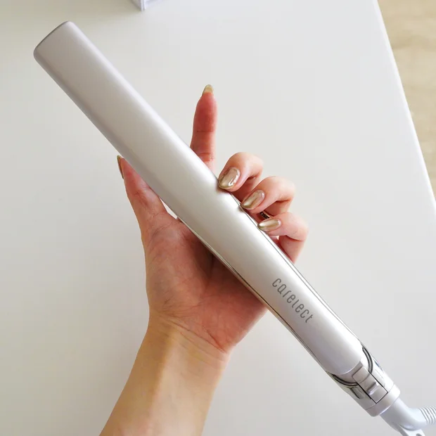 おすすめヘアアイロン「ケアレクト by プリュスオー スムースケアアイロン」でうるツヤストレート。