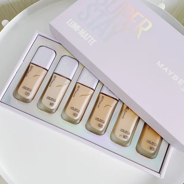 2月10日発売【メイベリン SPステイ ルミマット リキッド ファンデーション】早くも話題沸騰中の新作ファンデーションを全色レビュー