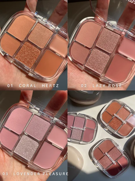 韓国コスメ！WAKEMAKE2025新作【ソフトシアーマルチパレット3色レビュー】