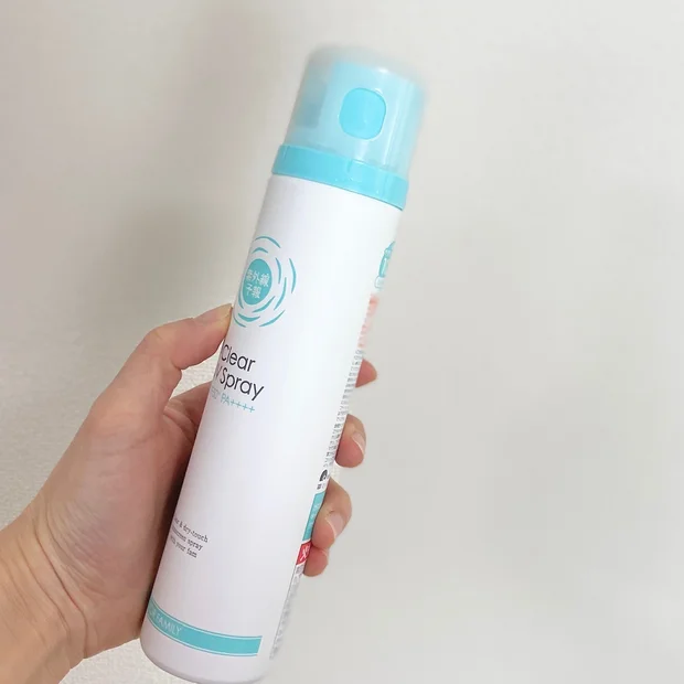 1家に1本！家族みんなでお出かけ前の”お急ぎUVケア”に「紫外線予報」透明UVスプレー！