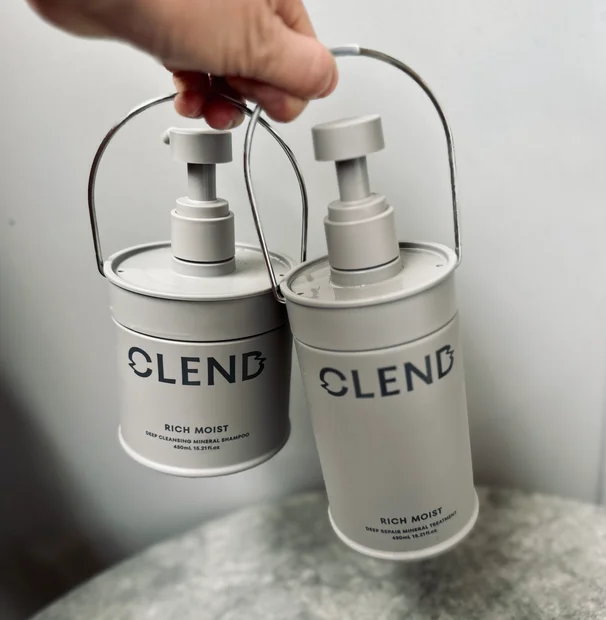 地肌ケア＆土台作りに！クレイヘアケアCLEND（クレンド）シャンプー・トリートメント