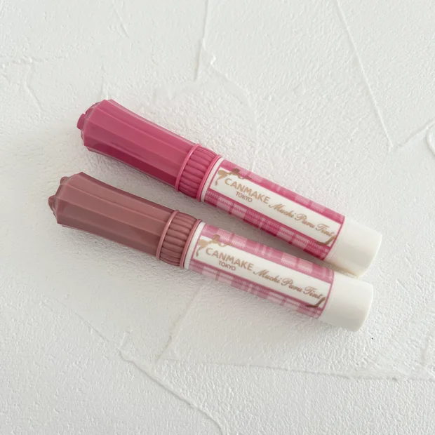 【キャンメイク むちぷるティント】ブルベカラー06と神崎恵さん推し40thxを比較レビュー