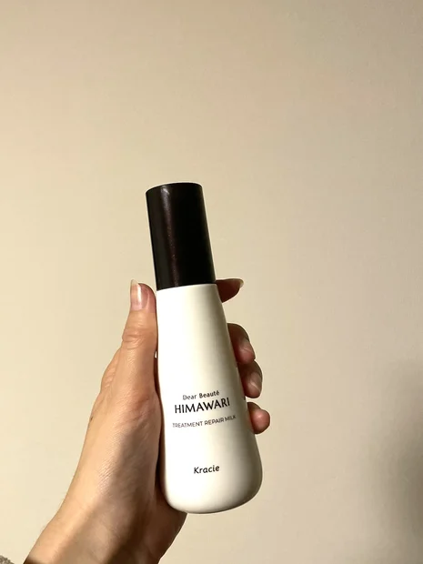 【リピ買いコスメ】多太硬毛さんに！アウトバストリートメント「ひまわりヘアミルク」がいちおし