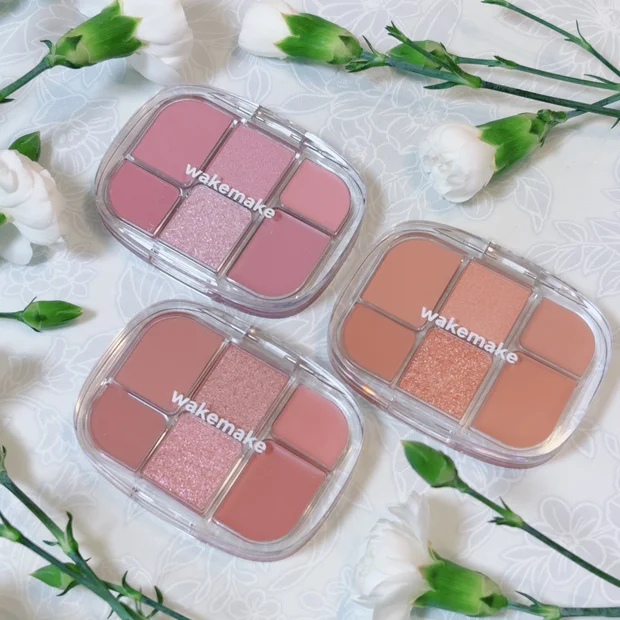 【メイク上級者顔に！】WAKE MAKEのソフトシアーマルチパレットでマットメイクからグロウメイクまで自由自在☆