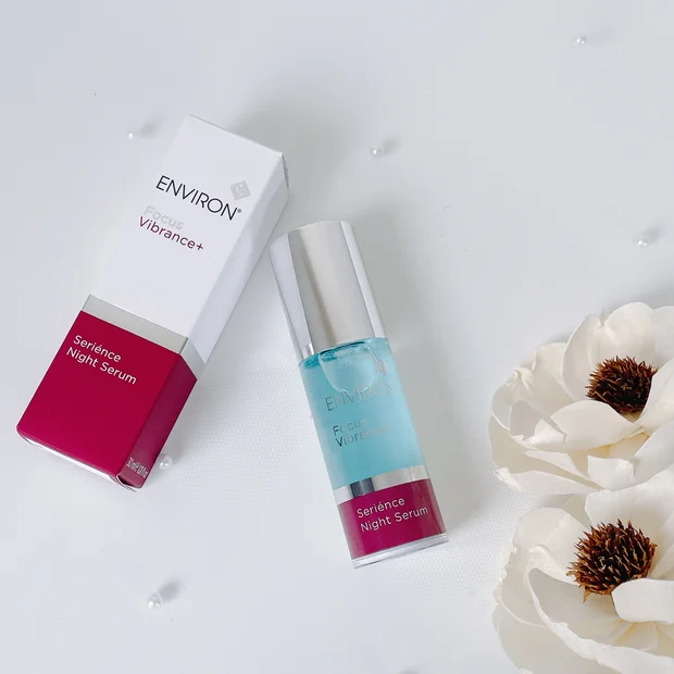 【エンビロン】初の夜用美容液「セリエンスナイトセラム」｜乾燥肌が使ってみた