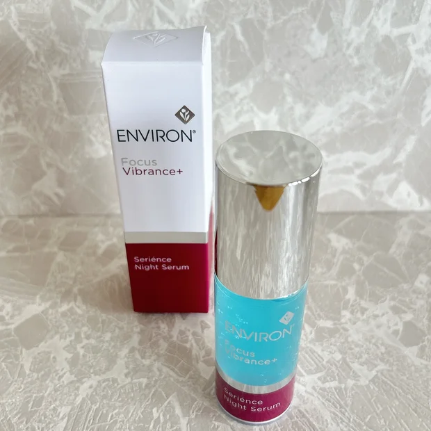 エンビロン初の夜用美容液【セリエンスナイトセラム】の特徴や使い方をレビュー