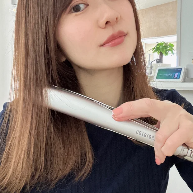 【ヘアケア】サロン帰りのツヤ髪へ！ケアレクトbyプリュスオー スムースケアアイロン