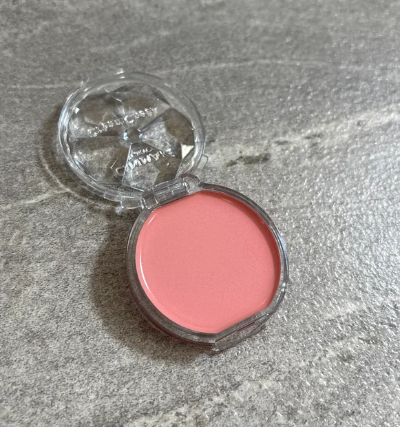 【キャンメイク】先行発売中！うぶかわクリームチーク 24ピーチムースをスウォッチ付きでご紹介♪