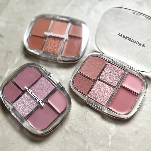 【ウェイクメイク】マルチパレットで何通りも楽しめちゃう！チーク、ハイライト、アイシャドウ