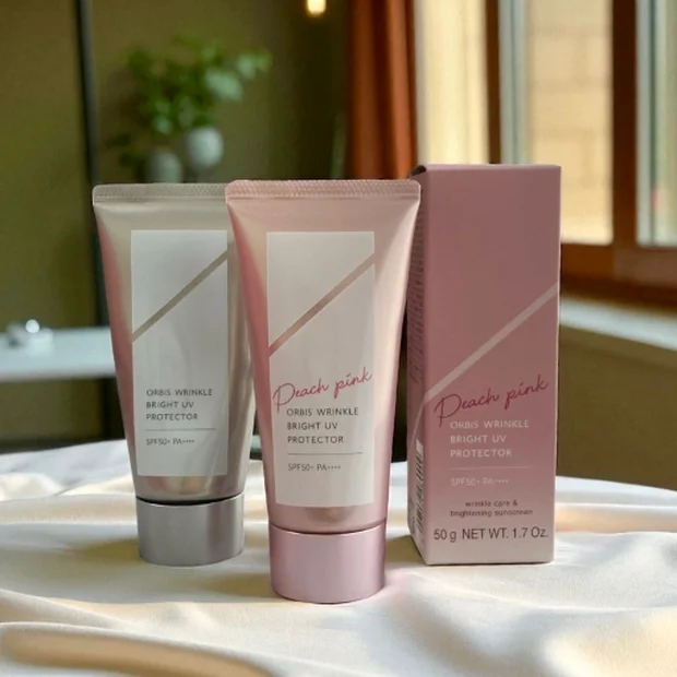 肌も気分もワントーンアップ！オルビスの大人気UVに限定のピーチピンクが登場♡比較レビュー付き