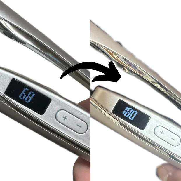 髪に優しくスタイリング！プリュスオー スムースケアアイロン