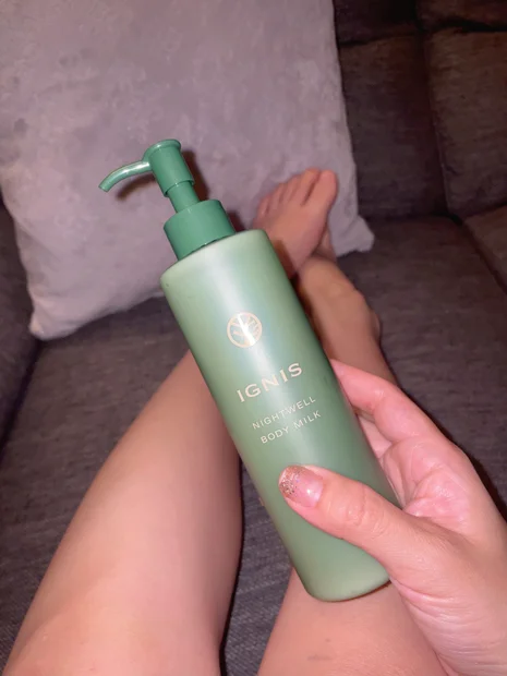 【イグニス】1日の終わりに香りに癒され保湿もできるボディミルク「ナイトウェルボディミルク」を紹介