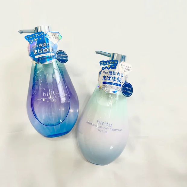 【髪の黄金比率に着目】ヒリツ オーロラシリーズで見惚れる美髪へ