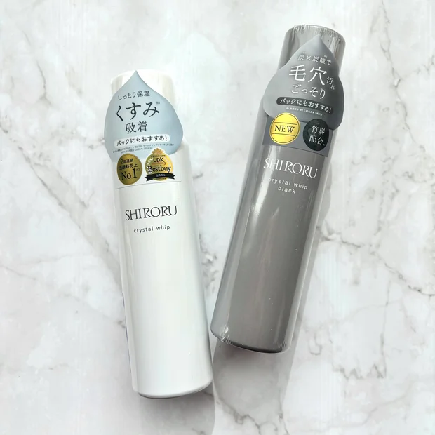 もちもち泡で時短美容♡「シロル クリスタルポイップ」全2種をレビュー