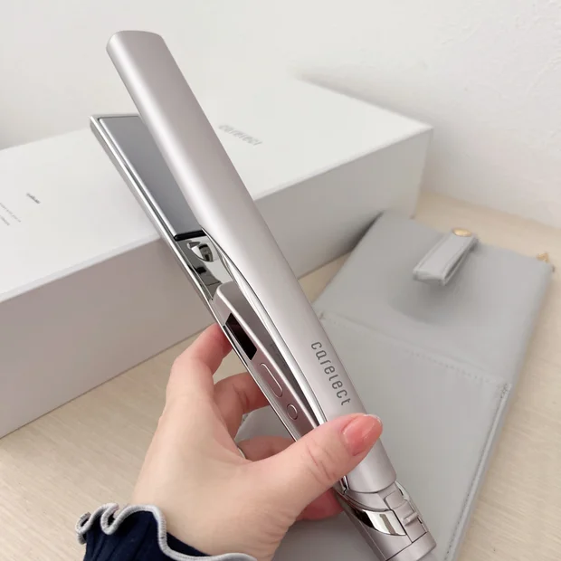 【ヘアケア】サロン帰りのツヤ髪へ！ケアレクトbyプリュスオー スムースケアアイロン