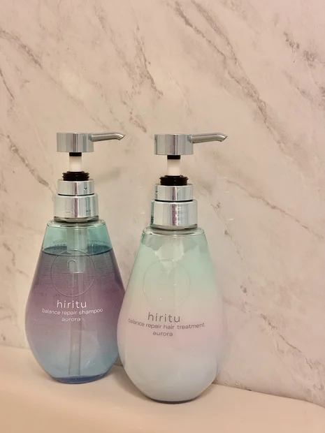 髪の「見た目」を変える！hirituオーロラシリーズで思わず見惚れるツヤ髪へ。