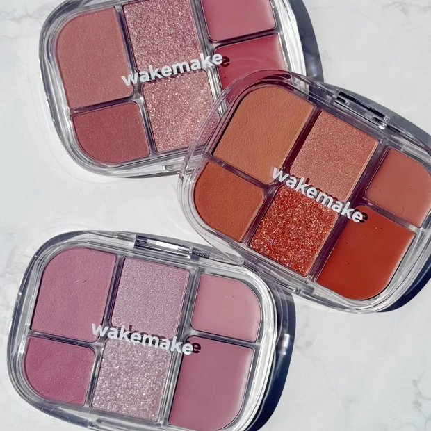 マルチに使えるWAKEMAKEの水彩画パレットで叶う垢抜けデイリーメイク