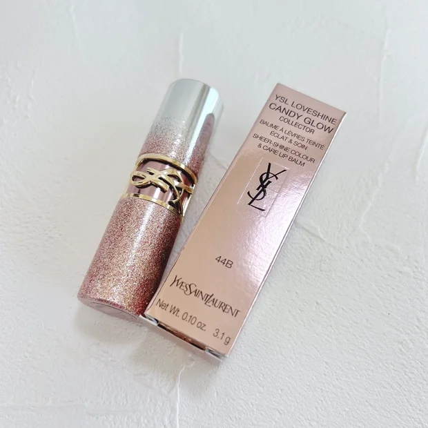 【イヴ・サンローラン】新作限定パッケージ含むラブシャインキャンディグロウバーム手持ち色イエベ、ブルベ比較