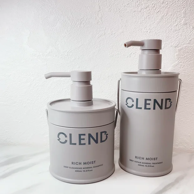 ミネラルリッチなクレイブレンド処方！？地肌も土台もケアするヘアケア【CLEND(クレンド )】