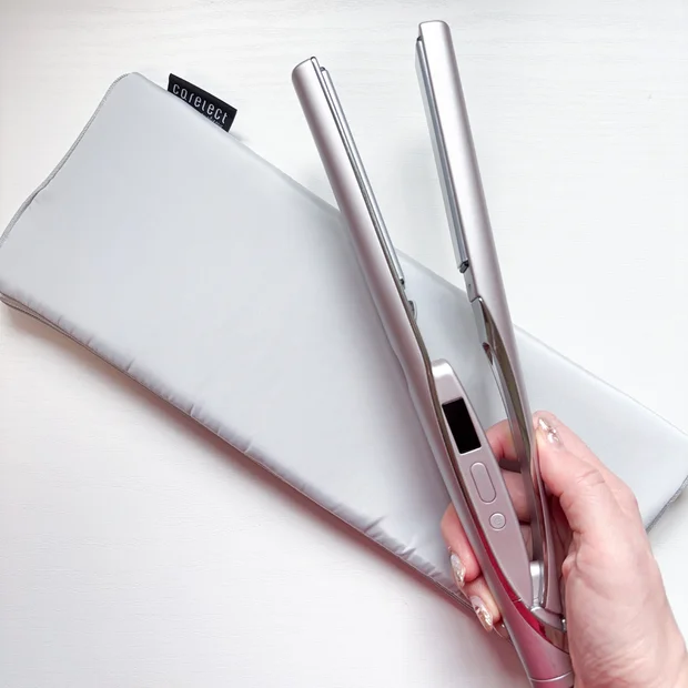 【ヘアアイロン】サロン帰りのシルク髪へ♡「ケアレクト by プリュスオー スムースケアアイロン」をレビューします