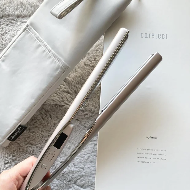 まるでサロン帰り！？毛先までなめらかなシルク髪を叶える魅力満載のケアレクト スムースケアアイロン♪