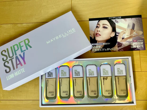 メイベリンから崩れにくいファンデーションが新発売！！