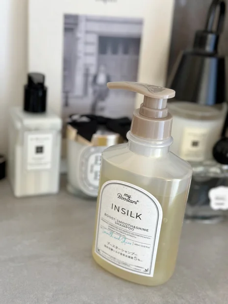 まるでシルクのようなツヤ髪へ♡【 𝗜𝗡𝗦𝗜𝗟𝗞 】 ブースター シャンプー