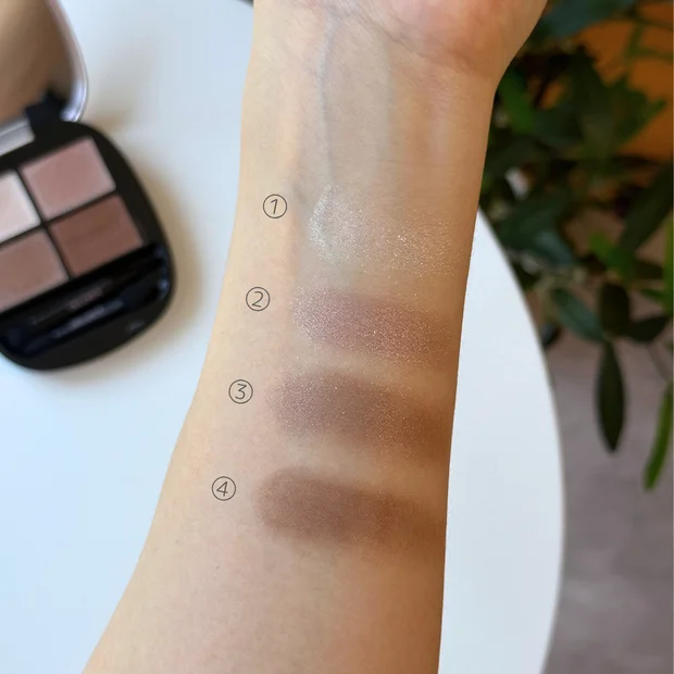 【ブルベの万人受け好印象ブラウン！】COSME DECORTE（コスメデコルテ）の「スキンシャドウ デザイニング パレット」をレビュー！